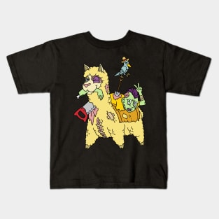 Zombie llama - Halloween Gift Kids T-Shirt
